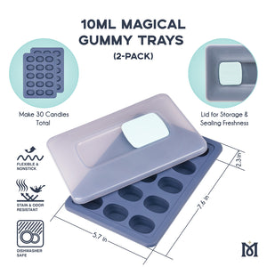 Magical 21UP 10ml Gummy Moulds- 2 Pack